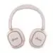 Guess Rectangle Metal Script Logo ENC Wireless Headphone Pink