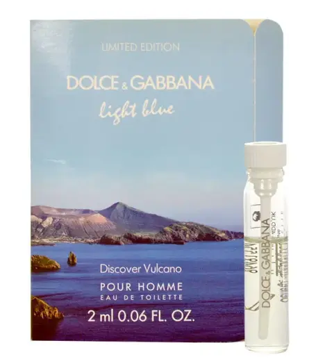 Dolce&Gabbana Light Blue Discover Vulcano Eau de Toilette 2 ml