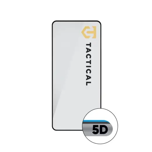 Tactical Glass Shield 5D for  Motorola G45 Black