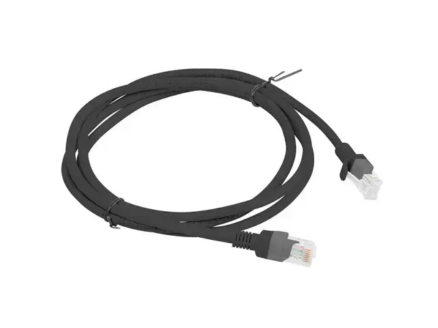 Patchcord cat.5e 1.5M UTP black
