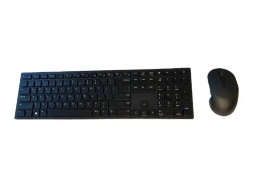 Dell Pro Keyboard and Mouse (RTL BOX)  KM5221W Wireless  Batteries included  EN|LT  Black