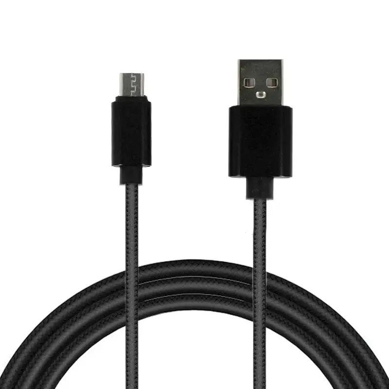 data transfer and charging cable | USB-A to Micro USB | 12W | 1m | black