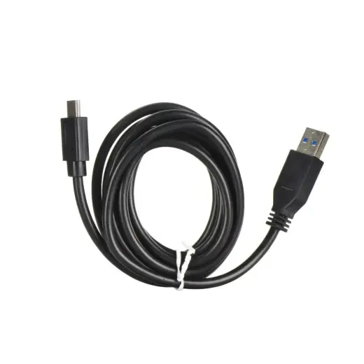 HD2 datu pārraides un uzlādes vads | USB-A uz USB-C | 10W | 2m | melns