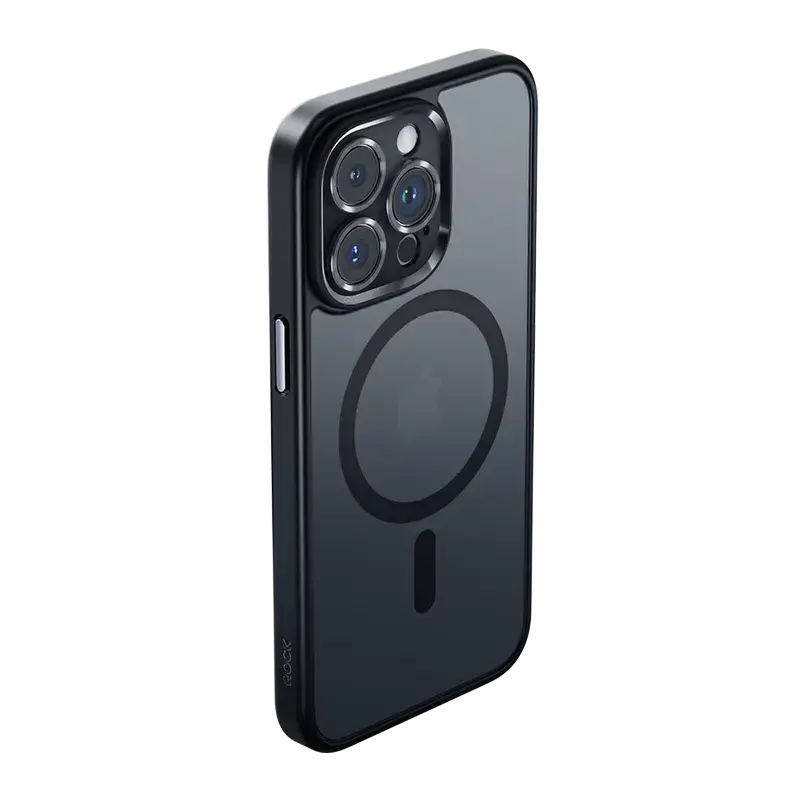 Rock Guard Touch Matte Series Magnetic Case for Iphone 16 Plus black