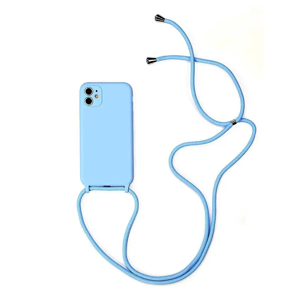 Strap Silicone maciņš telefonam iPhone 11 Pro zils