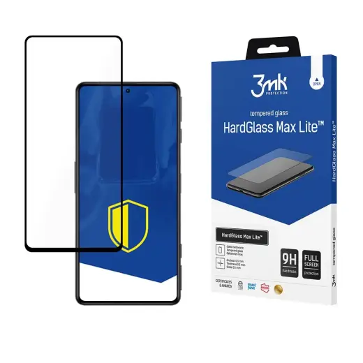 3mk HardGlass Max Lite tempered glass for phone Xiaomi Poco F4 5G