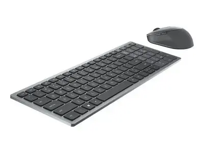 Dell Keyboard and Mouse Set - French Layout - Grey|Titanium