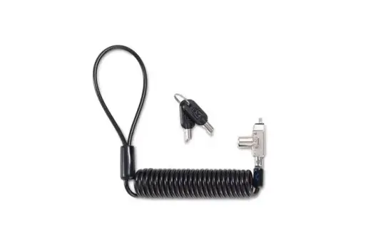 Slim N17 2.0 Portable Keyed Laptop Lock for Wedge-Shaped Slots