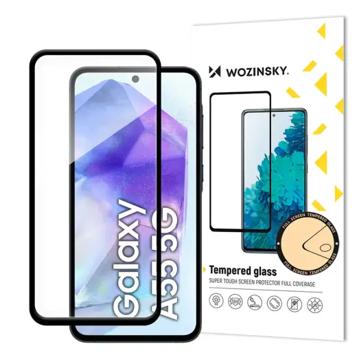 Wozinsky Tempered Glass Full Glue karastatud kaitseklaas telefonile Galaxy A55 5G