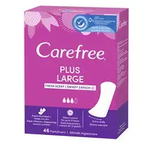 Carefree Plus Large Panty liners 48.0ks