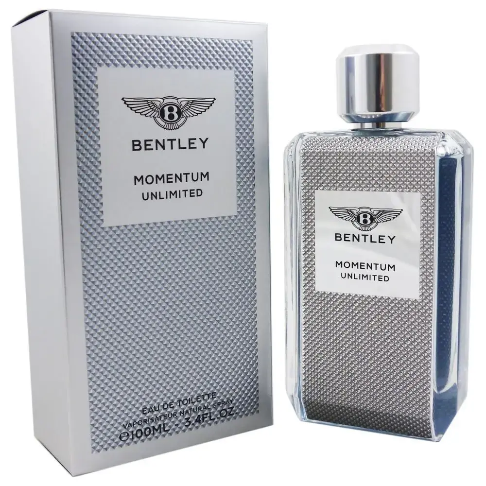 Bentley 3.4 Oz Momentum Unlimited Eau De Toilette Spary for Men