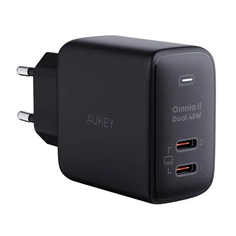 Aukey PA-B4T зарядное устройство | 45W | USB-C | черное