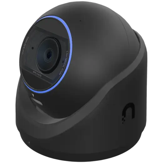 Ubiquiti UVC-G6-Pro-Turret-B All-weather tamper-resistant 4K PoE+ camera with a Multi-TOPS AI engine, 2.36x optical zoom, and a large 1/1.2" CMOS sensor for exceptional low-light clarity and long-range IR night vision