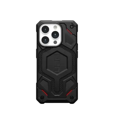 UAG Monarch Pro case with MagSafe for iPhone 15 Pro - black kevlar