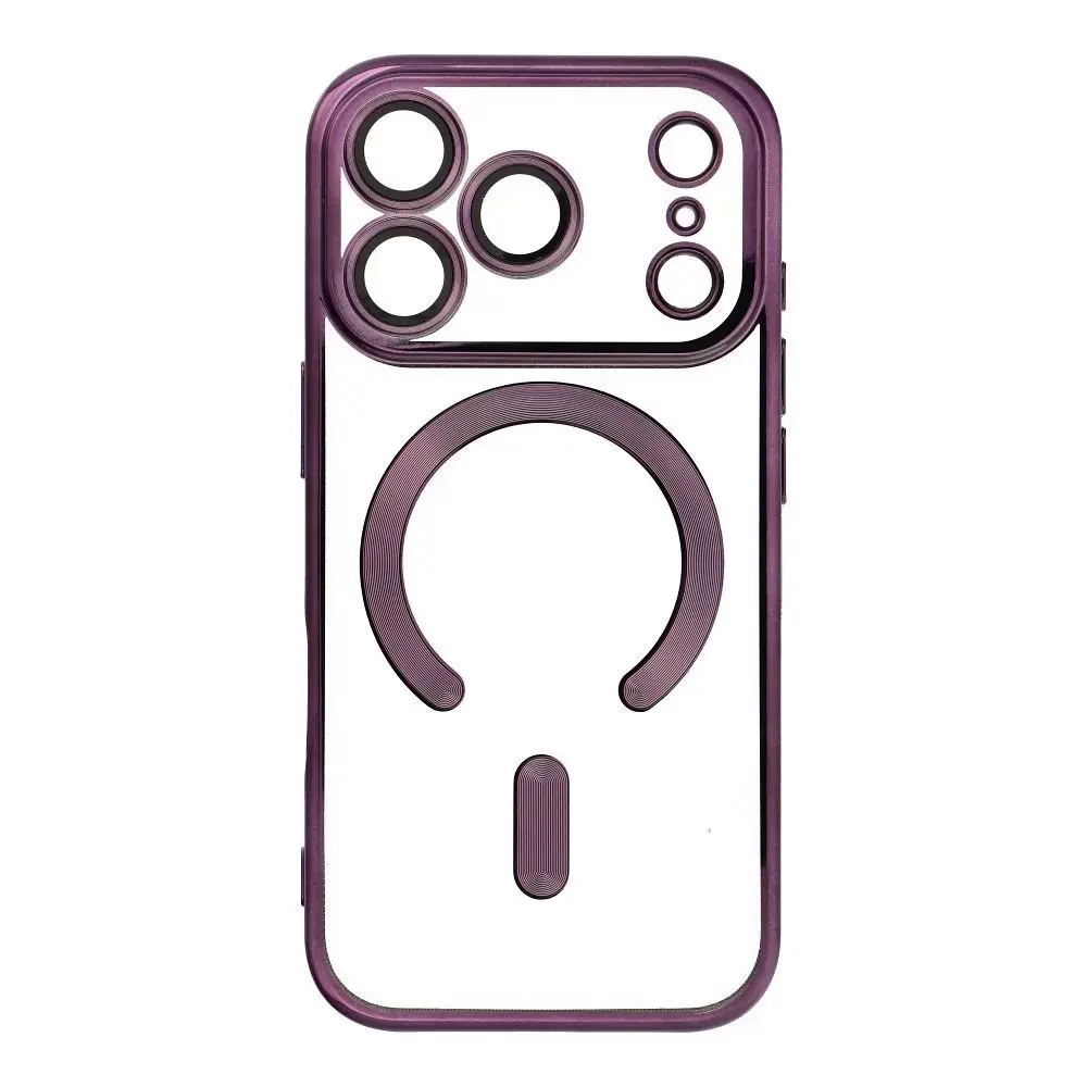 Electro Mag maciņš ar MagSafe atbalstu telefonam iPhone 17 Pro violets