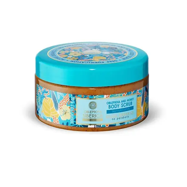 Natura Siberica Pro Oblepikha Honey Body Scrub 10.14 Fl Oz