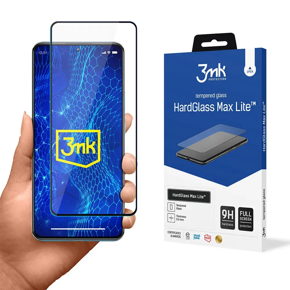 Xiaomi 12T - 3mk HardGlass Max Lite™ screen protector