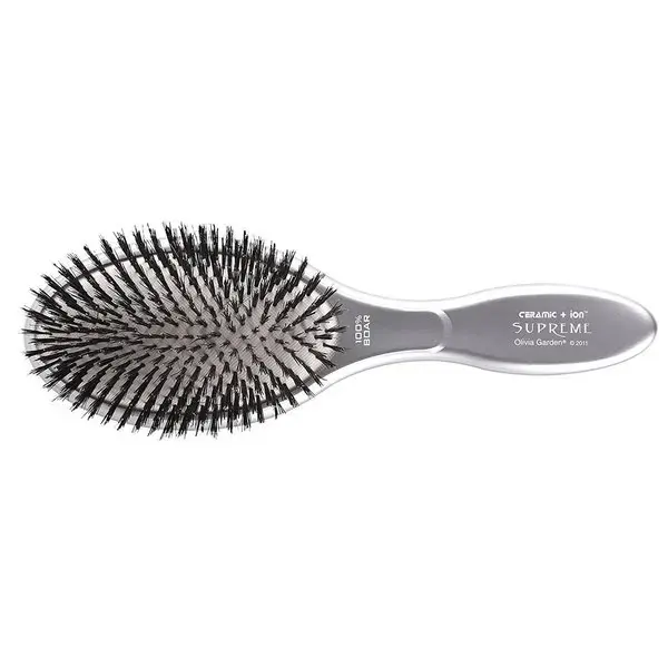 Hairbrush Olivia Garden Supreme 100% Boar Ceramic + Ione Boar.