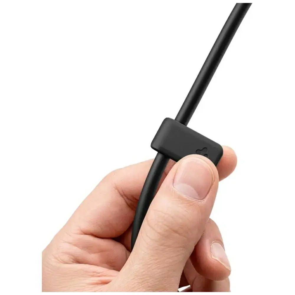 Spigen Magnetic cable holder magnetic cable organizer black