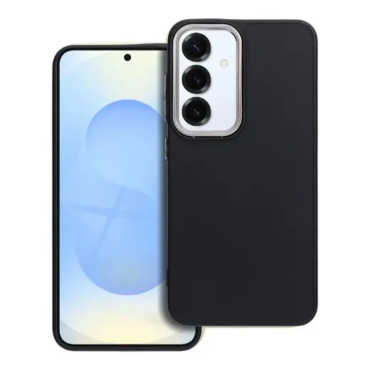 Frame telefono dėklas Samsung Galaxy S25 (S931) juodas