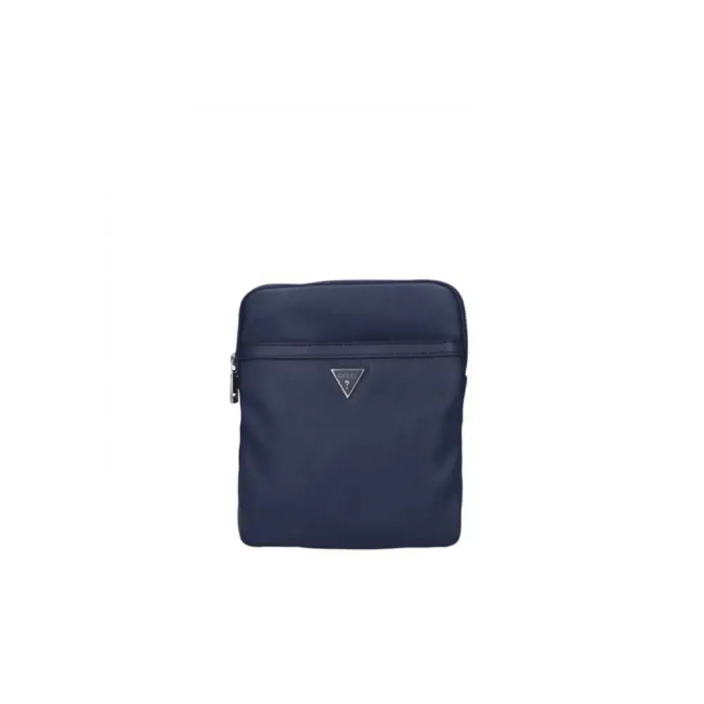 Guess, Certosa, Textile Crossbody Bag, Blue, HMECRNP2258BLU, 22.5 x 23 x 6 cm, For Men