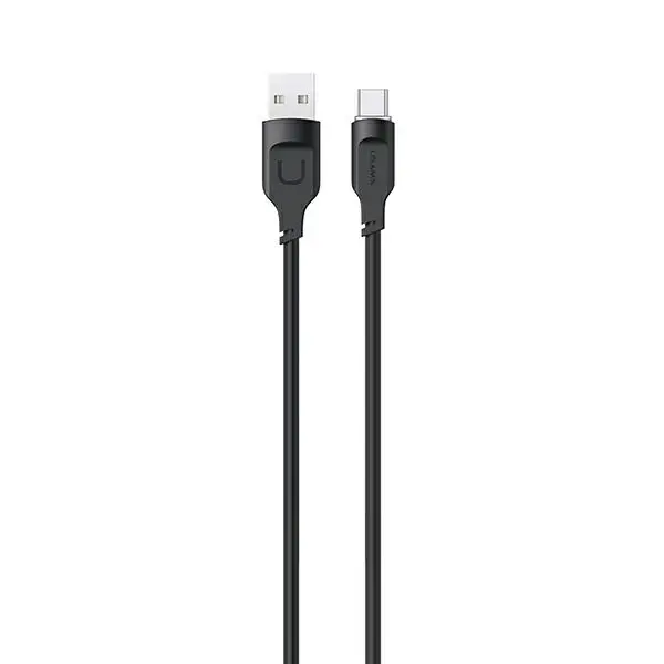 USAMS Kabel USB-C PD Fast Charging 1,2m 6A Lithe Series czarny|black SJ568USB01(US-SJ568)