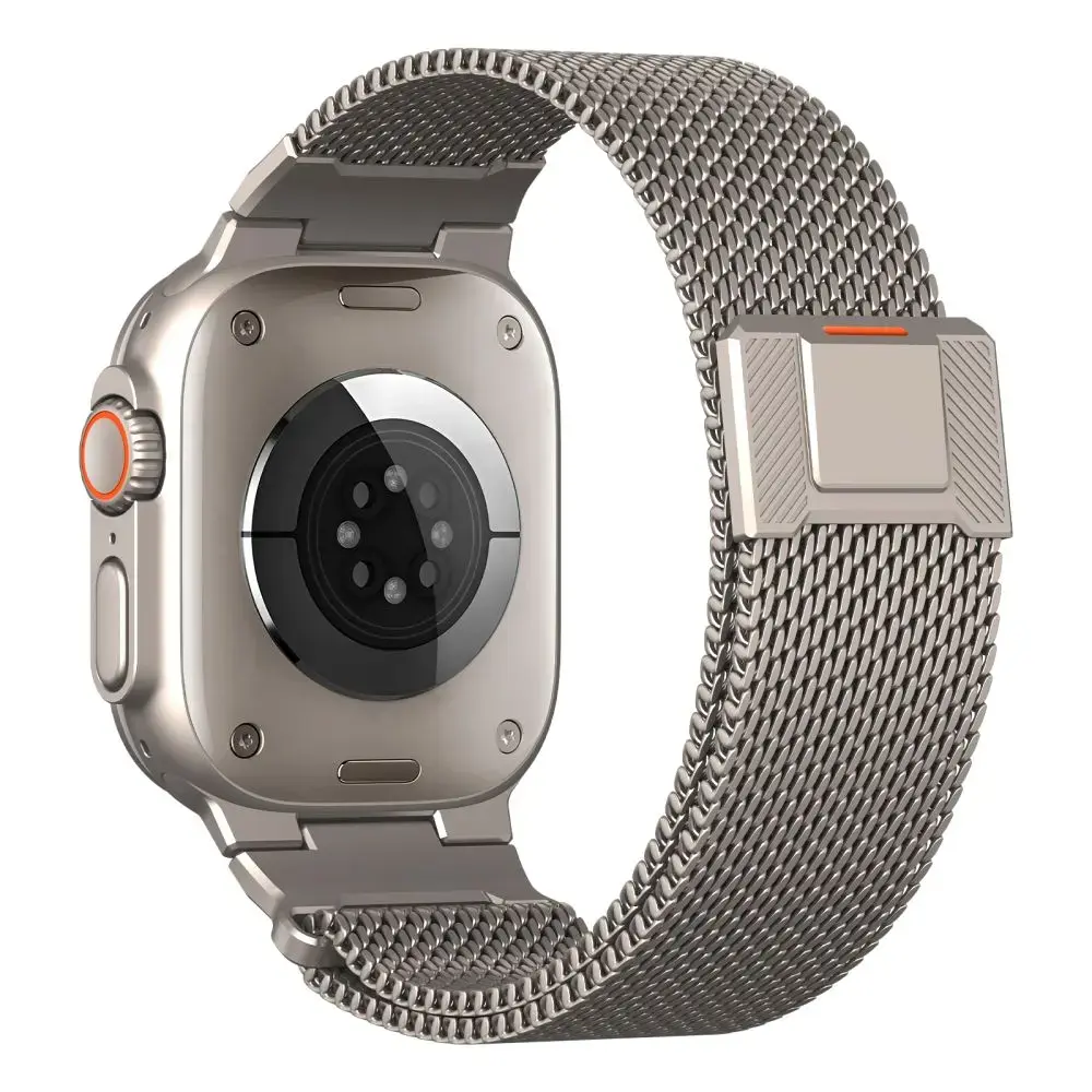 TECH-PROTECT MILANO VANGUARD APPLE WATCH 8 / 9 / 10 / 11 / SE / ULTRA (44 / 45 / 46 / 49 MM) TITANIUM
