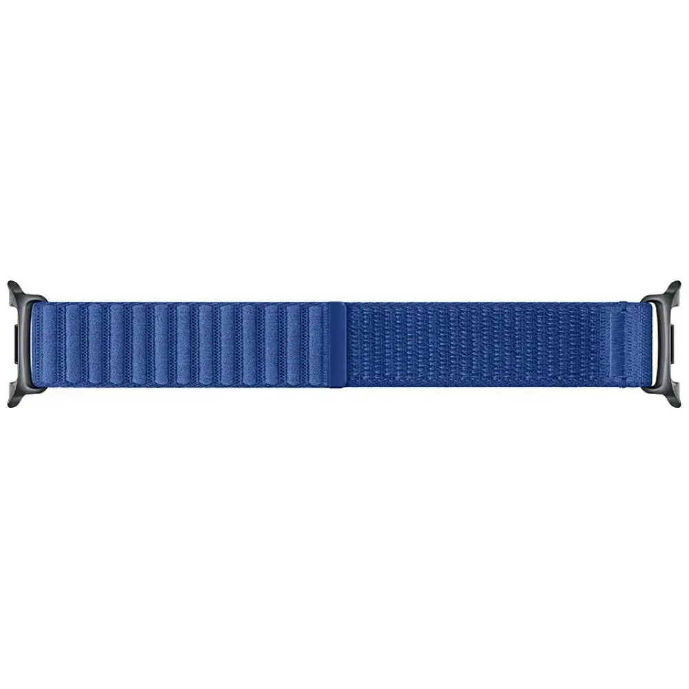 Samsung Fabric viedpulksteņa siksniņa priekš Galaxy Watch8/Watch8 Classic | neilons | zila