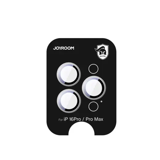Joyroom JR-MFY0261 Glass Screen Protector for iPhone 16 Pro|16 Pro Max Lenses - Silver