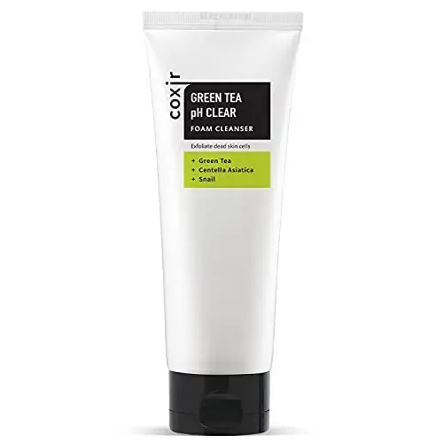 COXIR - Green Tea PH Clear Foam Cleanser - 150ml
