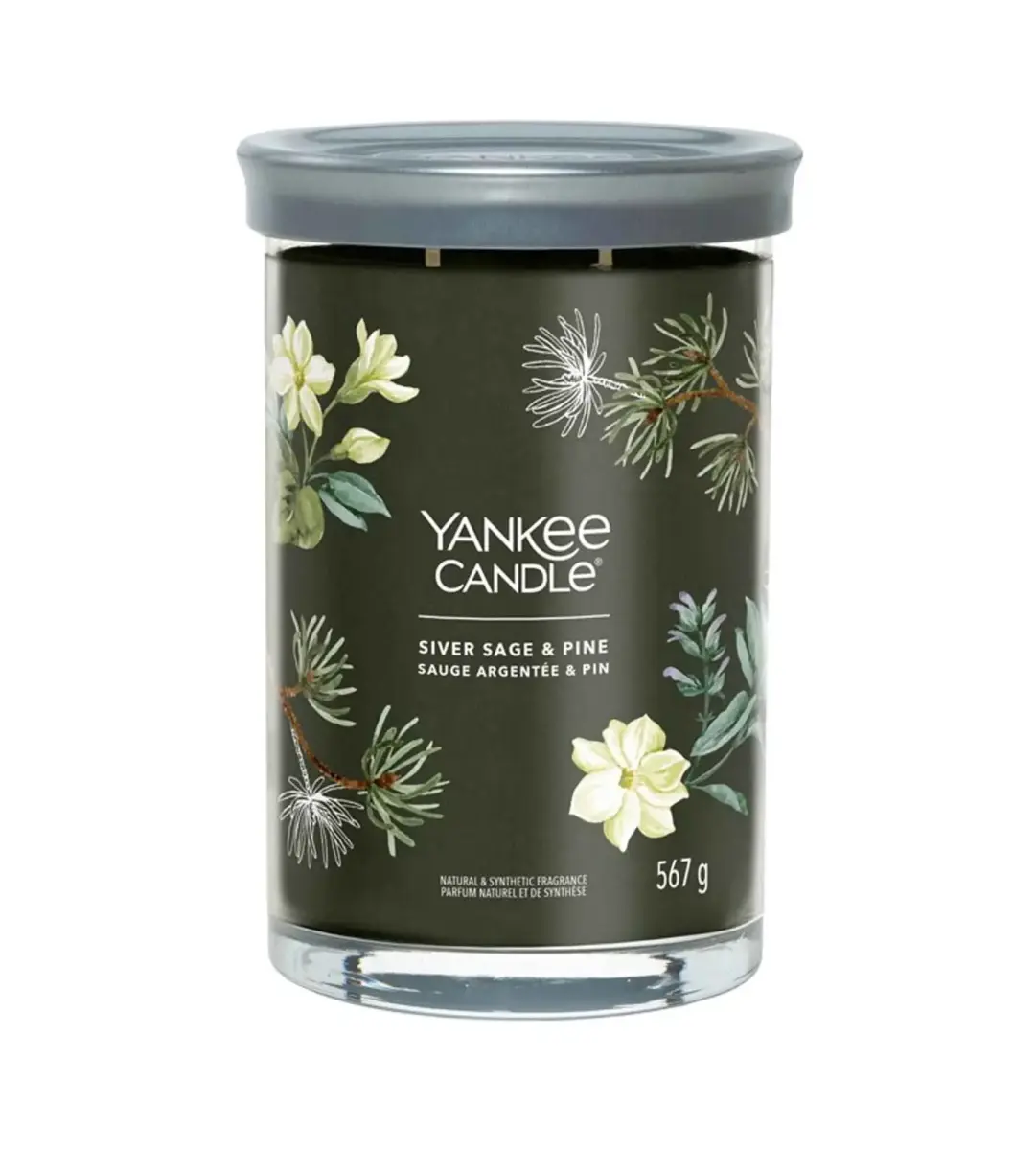 Yankee Candle Silver Sage & Pine signature tumbler large 567 g