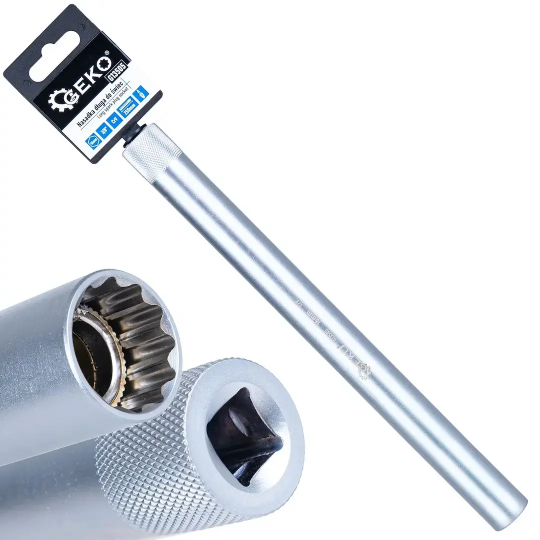 3/8" 16x250mm Long Spark Plug Socket