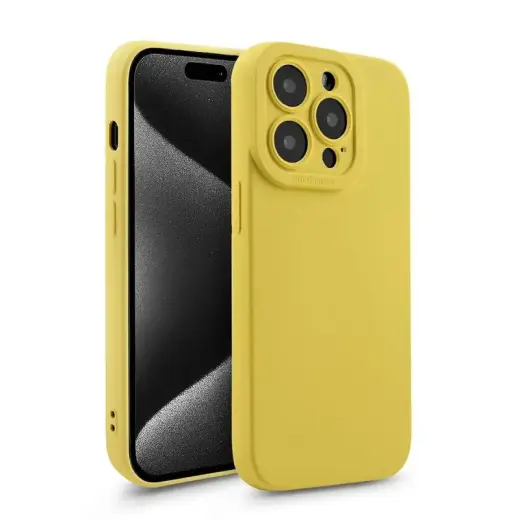 Fusion Softy protect silicone case for Samsung A526 | A525 | A528 Galaxy A52 5G | A52 | A52s yellow