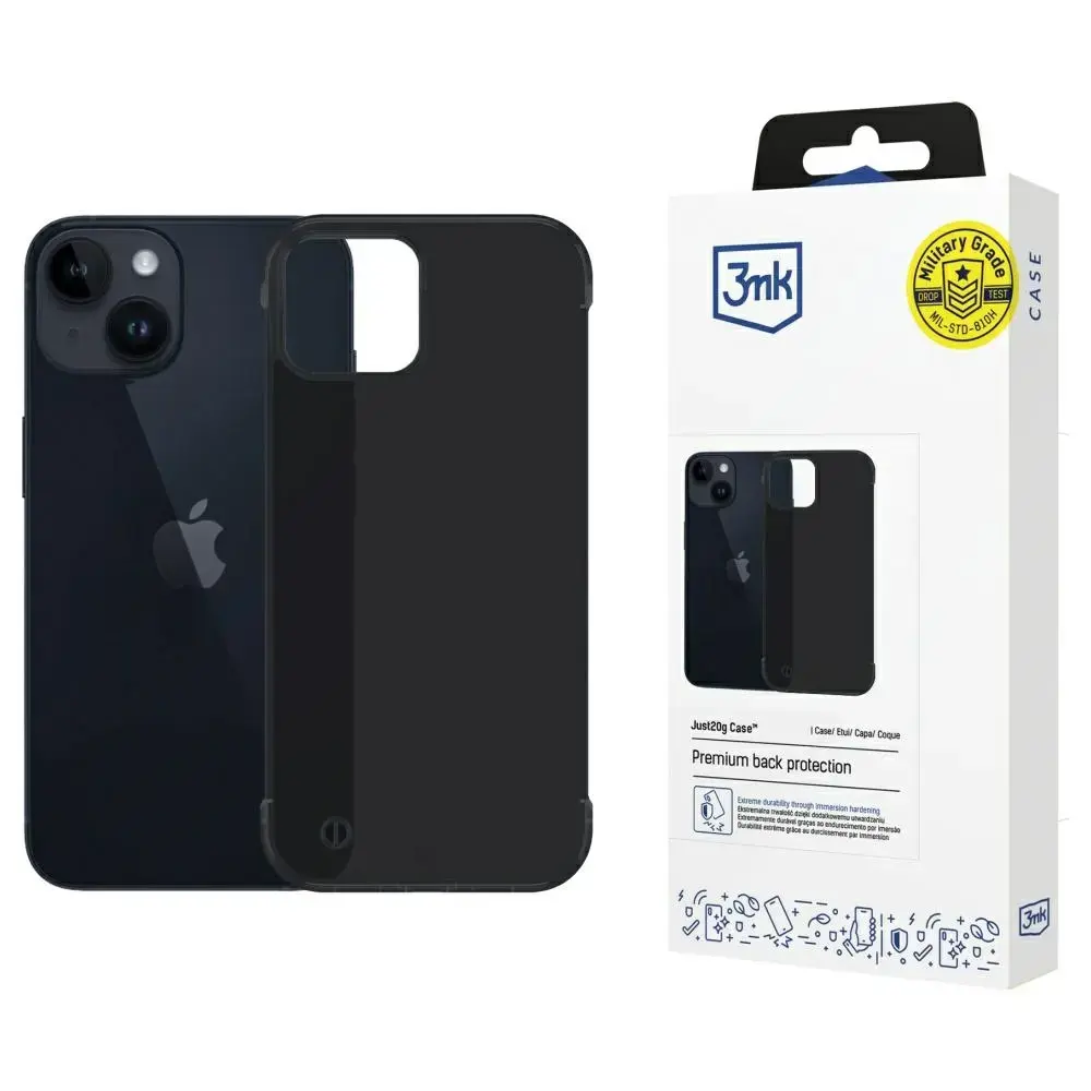 3MK Just20g Matt Case for iPhone 13