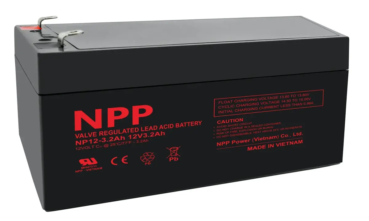 Battery 12V 3.2Ah T1(F1) Pb