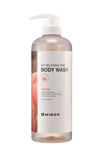 Mizon My Relaxing Time  Body Wash  Peach  27.05 Fl Oz (800 Ml)