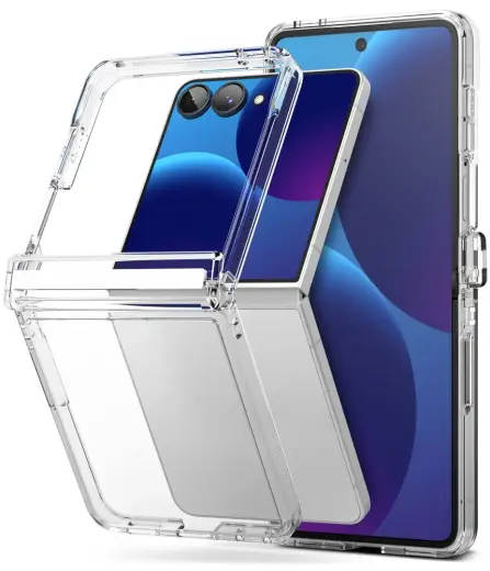 RINGKE FUSION FLAP GALAXY Z FLIP 8 CLEAR