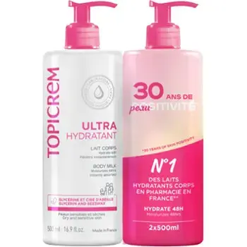 Ultra Hydrating Body Milk Duopack - Set of hydrating body milks.