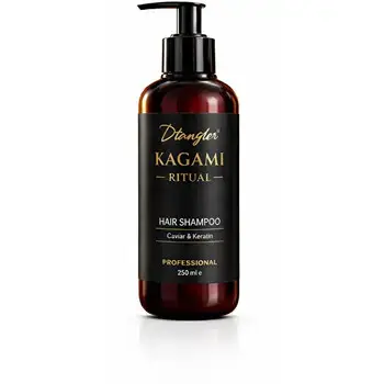 Dtangler Kagami Ritual Caviar & Keratin Shampoo - Vyživující šampon 250ml
