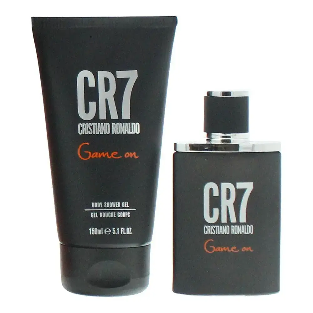Set Cristiano Ronaldo: CR7 Game On, Eau De Toilette, For Men, 30 ml + CR7 Game On, Shower Gel, Body, 150 ml