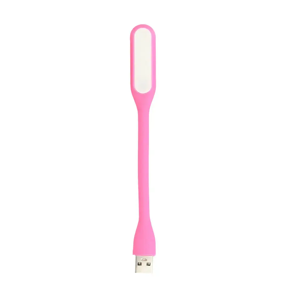 Mini LED Lamp Silicone USB Pink