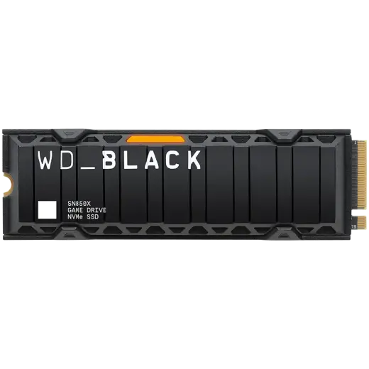 SSD SANDISK Black SN850X HeatSink 1TB M.2 2280 PCIe Gen4 x4 NVMe