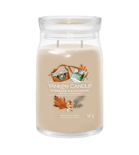 Yankee Candle Afternoon Scrapbooking Signature Candle Large 567g