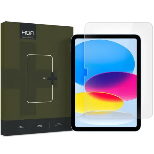 HOFI GLASS PRO+ IPAD 10.9 10 | 2022 CAURSPĪDĪGS RŪDĪTS STIKLS