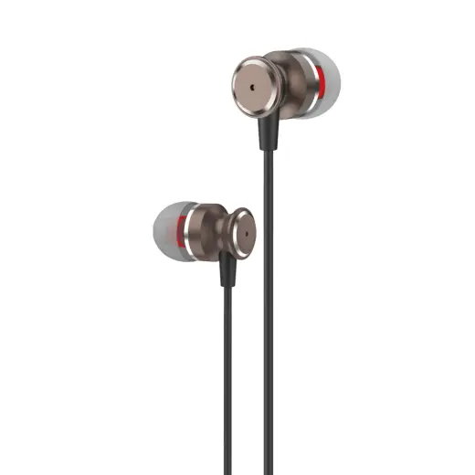 Foneng Earphones T51 with microphone grey