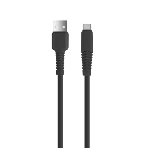 Setty KSA-C-321 data transfer and charging cable | USB-A to USB-C | 10W | 3m | black