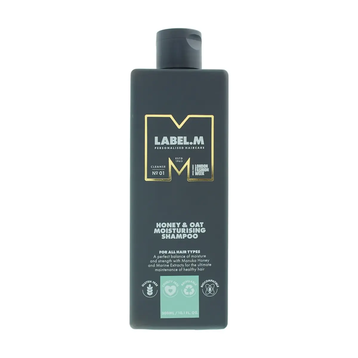 Label.M, Honey & Oat, Hair Shampoo, Moisturising, 300 ml