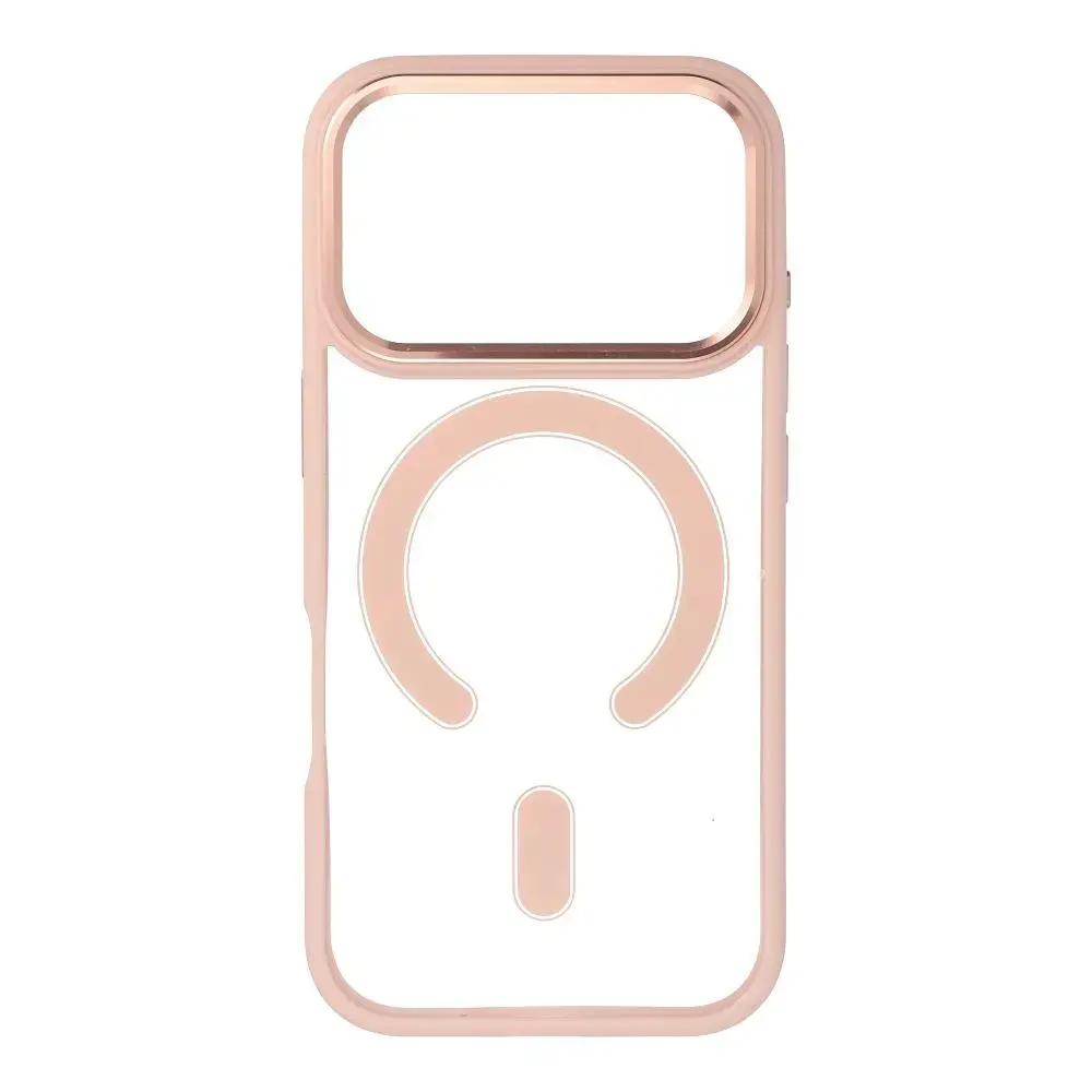 Color Edge Mag maciņš ar MagSafe atbalstu telefonam iPhone 17 Pro rozā