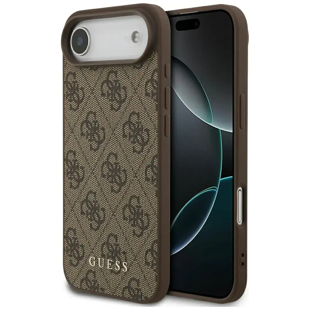 Guess 4G Classic maciņš telefonam iPhone 17 Air brūns