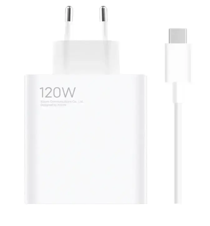 Xiaomi MDY-13-EE USB-A 120W Charger + Data Cable USB-C White (Bulk)